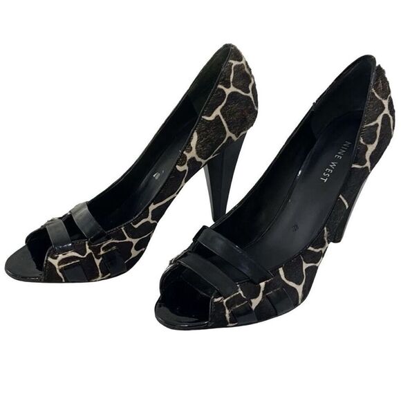 Nine West Donwon calf leather heels - Picture 1 of 10